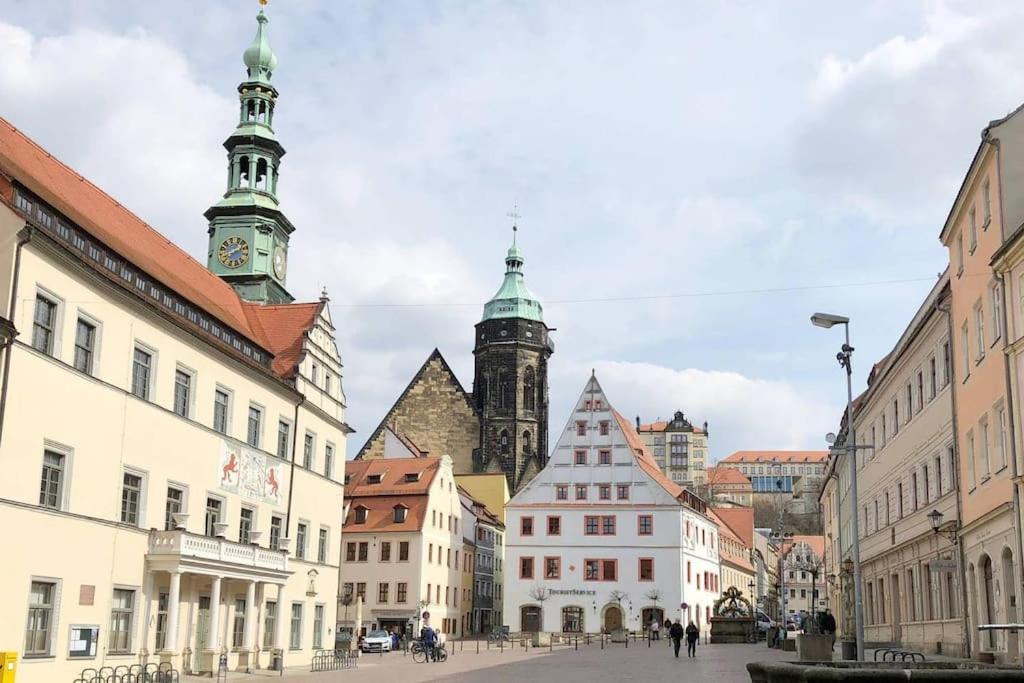 Modernes Studio Im Herzen Pirnas Apartman Kültér fotó