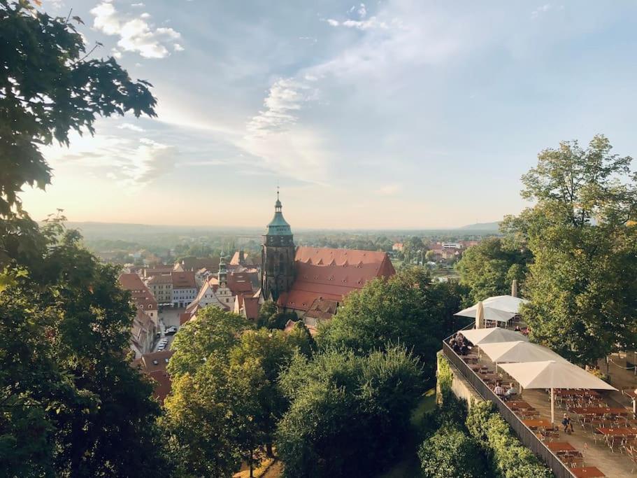 Modernes Studio Im Herzen Pirnas Apartman Kültér fotó